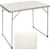 AKTIVE - Table Pliante En Aluminium Et Bois. Table De Camping 80x60x70 Cm -Plein Air Boutique aktive table pliante en aluminium et bois table de camping 80x60x70 cm