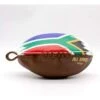 ALL SPORT VINTAGE - Trousse De Toilette Rugby - Marron Et Drapeau Sud Africain. 1 ALL SPORT VINTAGE - Trousse De Toilette Rugby - Marron Et Drapeau Sud Africain. -Plein Air Boutique all sport vintage trousse de toilette rugby marron et drapeau sud africain