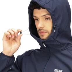 Regatta Arec III Homme Randonnée Softshell Veste - Marine -Plein Air Boutique arec iii homme randonnee softshell veste marine 6