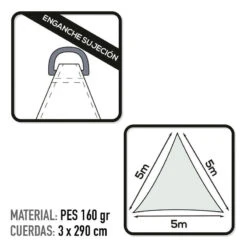 Auvent Triangulaire En Polyester Aktive Garden Coloris Blanc 8 Auvent Triangulaire En Polyester Aktive Garden Coloris Blanc -Plein Air Boutique auvent triangulaire en polyester aktive garden coloris blanc 2