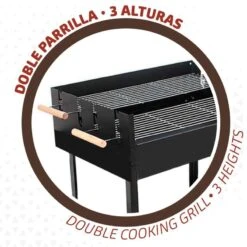 Barbecue Au Charbon De Bois Portable Aktive Double Grill -Plein Air Boutique barbecue au charbon de bois portable aktive double grill 2