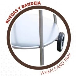 Barbecue Portable Rond 4 Hauteurs Aktive -Plein Air Boutique barbecue portable rond 4 hauteurs aktive 4