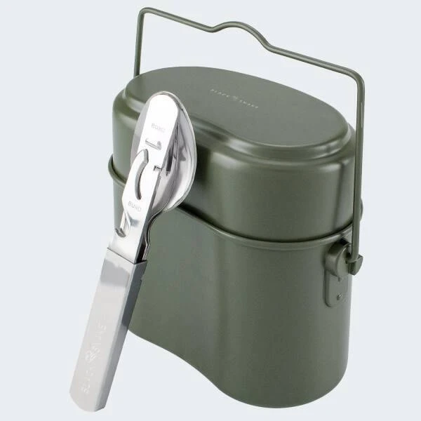 Batterie De Cuisine, Couverts De Camping & Tasse Thermique | Aluminium & Inox 7 Batterie De Cuisine, Couverts De Camping & Tasse Thermique | Aluminium & Inox – Image 5