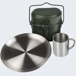 Batterie De Cuisine De Camping, Assiette Plate Et Tasse Isotherme Set 10 Batterie De Cuisine De Camping, Assiette Plate Et Tasse Isotherme Set -Plein Air Boutique batterie de cuisine de camping assiette plate et tasse isotherme set 2