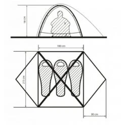 Borzhava 3 Alu - Tente Légère - 3 Personnes - Jaune 11 Borzhava 3 Alu - Tente Légère - 3 Personnes - Jaune -Plein Air Boutique borzhava 3 alu tente legere 3 personnes jaune 4