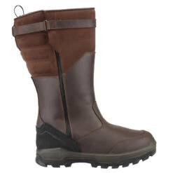Bottes Chasse Chaudes Imperméables Cuir 900. -Plein Air Boutique bottes chasse chaudes impermeables cuir 900 2