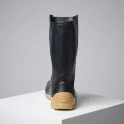 BOTTILLONS NOIRS LEGER PVC 100 FEMME -Plein Air Boutique bottillons noirs leger pvc 100 femme 3