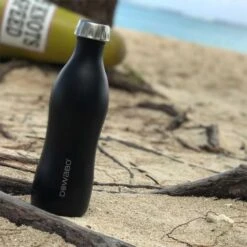 Bouteille Isotherme Cocktail Collection Black Sun - 750 Ml - Noir -Plein Air Boutique bouteille isotherme cocktail collection black sun 750 ml noir 2