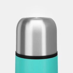 Quechua Bouteille Isotherme Inox 0,4L Avec Gobelet Pour La Randonnée - Turquoise -Plein Air Boutique bouteille isotherme inox 04l avec gobelet pour la randonnee turquoise 3
