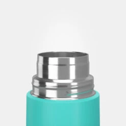 Quechua Bouteille Isotherme Inox 0,4L Avec Gobelet Pour La Randonnée - Turquoise -Plein Air Boutique bouteille isotherme inox 04l avec gobelet pour la randonnee turquoise 5