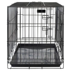 MARTIN SELLIER CAISSE DE TRANSPORT PLIABLE EN GRILLE POUR 1 CHIEN -Plein Air Boutique caisse de transport pliable en grille pour 1 chien 2