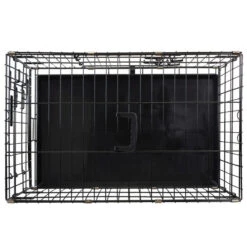 MARTIN SELLIER CAISSE DE TRANSPORT PLIABLE EN GRILLE POUR 1 CHIEN -Plein Air Boutique caisse de transport pliable en grille pour 1 chien 5