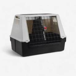 Caisse De Transport Pour 2 Chiens Taille L 82x51x61cm