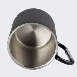 Camping Tasse Isotherme Mousqueton, Assiette Plate Et Couverts Set | Acier Inox -Plein Air Boutique camping tasse isotherme mousqueton assiette plate et couverts set acier inox 4