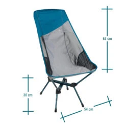 Quechua CHAISE BASSE PLIANTE DE CAMPING MH500 XL -Plein Air Boutique chaise basse pliante de camping mh500 xl 3