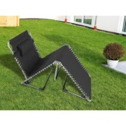 Chaise Longue Torget - Transat - Bain De Soleil 190x60x30 Cm - 150 Kg - Pliable -Plein Air Boutique chaise longue torget transat bain de soleil 190x60x30 cm 150 kg pliable 3