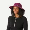 CHAPEAU TREKKING ANTI-UV FEMME - MT500 - VIOLET -Plein Air Boutique chapeau trekking anti uv femme mt500 violet