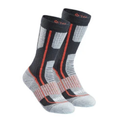 Quechua Chaussettes Chaudes De Randonnée - SH500 MOUNTAIN MID - Enfant X2 Paires 11 Quechua Chaussettes Chaudes De Randonnée - SH500 MOUNTAIN MID - Enfant X2 Paires -Plein Air Boutique chaussettes chaudes de randonnee sh500 mountain mid enfant x2 paires 2