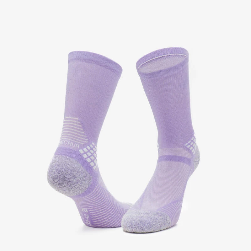 Quechua Chaussettes Randonnée - Hike 500 High Trendy Purple & Kamo X2 Paires 11 Quechua Chaussettes Randonnée - Hike 500 High Trendy Purple & Kamo X2 Paires – Image 9