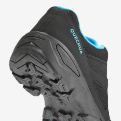 Quechua Chaussures De Randonnée Enfant Avec Lacets - NH100 Noire - 35 AU 38 -Plein Air Boutique chaussures de randonnee enfant avec lacets nh100 noire 35 au 38 5