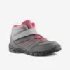 Quechua Chaussures De Randonnée Enfant Avec Scratch MH100 Mid Grise Rose Du 24 AU 34 -Plein Air Boutique chaussures de randonnee enfant avec scratch mh100 mid grise rose du 24 au 34
