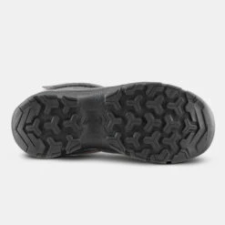 Quechua Chaussures De Randonnée Enfant Avec Scratch MH100 Mid Grise Rose Du 24 AU 34 -Plein Air Boutique chaussures de randonnee enfant avec scratch mh100 mid grise rose du 24 au 34 2