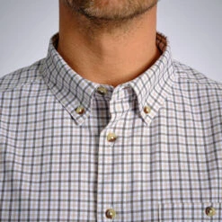 CHEMISE 100 A CARREAUX BLANCHE -Plein Air Boutique chemise 100 a carreaux blanche 2