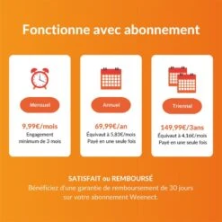 Collier Traceur GPS Pour Chien Weenect V2 -Plein Air Boutique collier traceur gps pour chien weenect v2 4