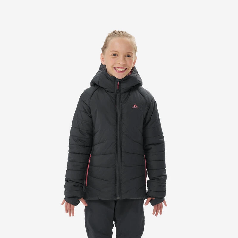 Quechua DOUDOUNE DE RANDONNÉE - HYBRIDE GRIS FONCE - ENFANT 7-15 ANS 3 Quechua DOUDOUNE DE RANDONNÉE - HYBRIDE GRIS FONCE - ENFANT 7-15 ANS