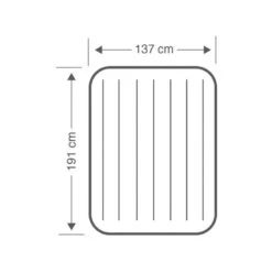 Intex Downy Full Airbed - Lit Gonflable - 191x137x25cm - Avec Accessoires 10 Intex Downy Full Airbed - Lit Gonflable - 191x137x25cm - Avec Accessoires -Plein Air Boutique downy full airbed lit gonflable 191x137x25cm avec accessoires 3