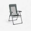 Quechua FAUTEUIL PLIANT CONFORTABLE POUR LE CAMPING - INCLINABLE - ACIER -Plein Air Boutique fauteuil pliant confortable pour le camping inclinable acier