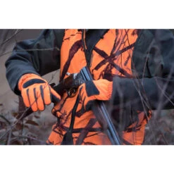 GILET CHASSE COMPACT SILENCIEUX CAMOUFLAGE FLUO -Plein Air Boutique gilet chasse compact silencieux camouflage fluo 7