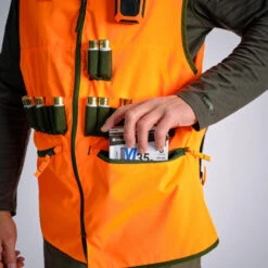 Gilet Chasse Réversible 500 Fluo/vert -Plein Air Boutique gilet chasse reversible 500 fluovert 6