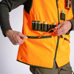 Gilet Chasse Réversible 500 Fluo/vert -Plein Air Boutique gilet chasse reversible 500 fluovert 9