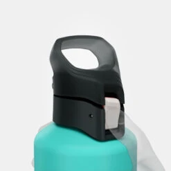 Quechua Gourde Alu 1L Avec Bouchon à Ouverture Rapide Pour La Randonnée - Vert -Plein Air Boutique gourde alu 1l avec bouchon a ouverture rapide pour la randonnee vert 4