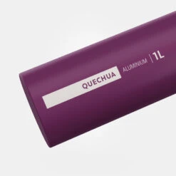 Quechua Gourde Alu 1L Avec Bouchon à Ouverture Rapide Pour La Randonnée - Violet -Plein Air Boutique gourde alu 1l avec bouchon a ouverture rapide pour la randonnee violet 2