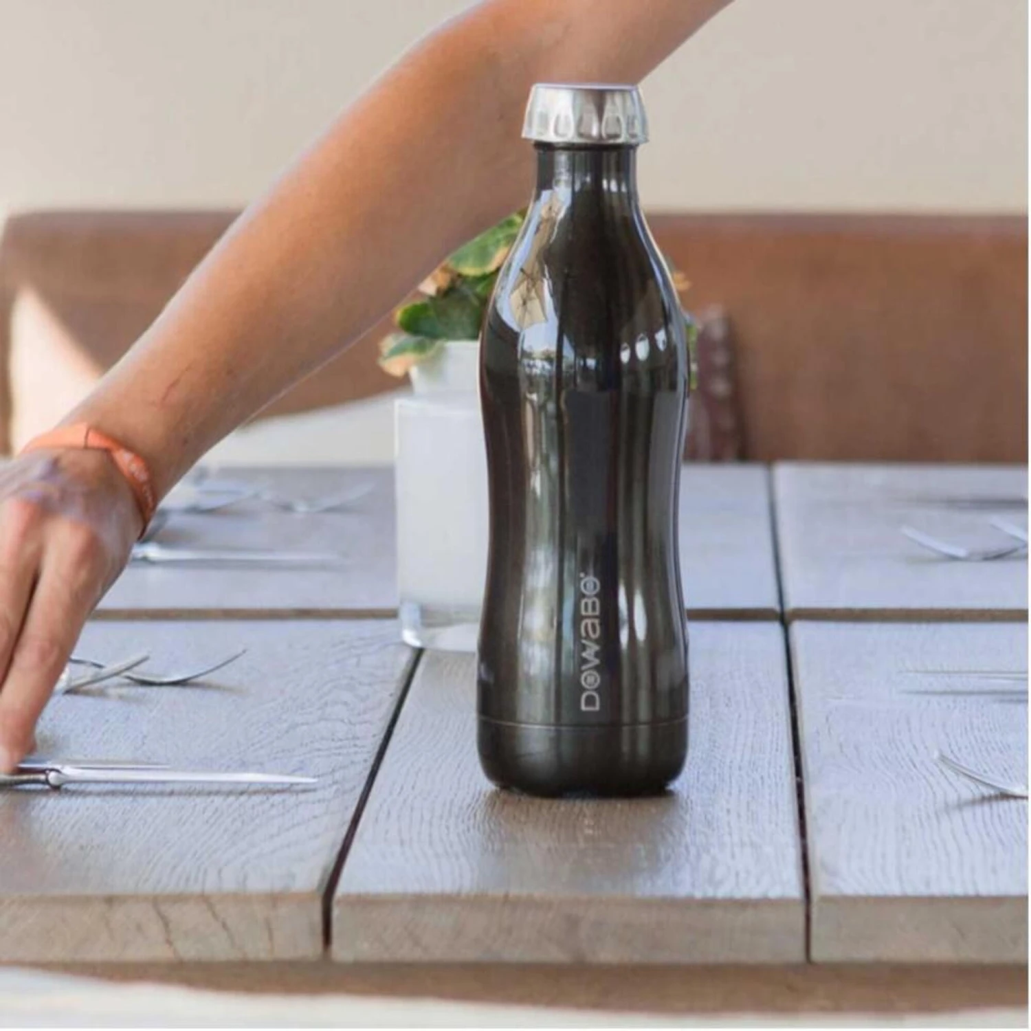 Gourde Cocktail Coll Simple Paroi Grasshopper - 1200 Ml - Vert 7 Gourde Cocktail Coll Simple Paroi Grasshopper - 1200 Ml - Vert – Image 5