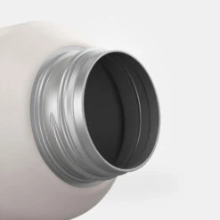 Quechua Gourde Inox 0,6L Avec Bouchon à Vis Pour La Randonnée - Blanc -Plein Air Boutique gourde inox 06l avec bouchon a vis pour la randonnee blanc 6