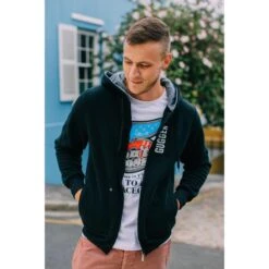 GUGGEN MOUNTAIN 1862 Pull à Capuche Sweat Veste Pull à Capuche Sweat à Capuche -Plein Air Boutique guggen mountain 1862 pull a capuche sweat veste pull a capuche sweat a capuche 4