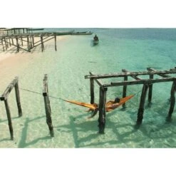 TICKET TO THE MOON Hamac TTTM Compact Jaune Foncé -Plein Air Boutique hamac tttm compact jaune fonce 3