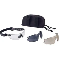 BOLLE Kit Lunettes De Protection Avec 3 Verres De Rechanges - Bollé