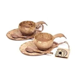 Kupilka Boîte-cadeau-Tasse, Cuillère Et Assiette-Original (Marron) -Plein Air Boutique kupilka boite cadeau tasse cuillere et assiette original marron 3