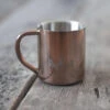 Lemmel Mug Isolé à Double Paroi - Acier Inoxydable/Cuivre - Logo Lemmel -Plein Air Boutique lemmel mug isole a double paroi acier inoxydablecuivre logo lemmel