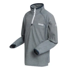 Regatta Loco Polaire De Randonnée Zippé à Moitié Pour Enfant - Gris Clair -Plein Air Boutique loco polaire de randonnee zippe a moitie pour enfant gris clair 2