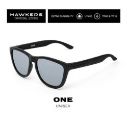 HAWKERS Lunettes De Soleil Pour Homme Et Femme ONE CARBON Black Silver -Plein Air Boutique lunettes de soleil pour homme et femme one carbon black silver 6