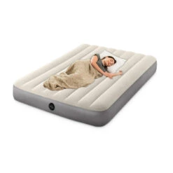 Matelas Gonflable - Intex Single-High -2 Personnes -Plein Air Boutique matelas gonflable intex single high 2 personnes 3