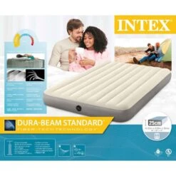 Matelas Gonflable - Intex Single-High -2 Personnes -Plein Air Boutique matelas gonflable intex single high 2 personnes 4
