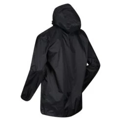 Regatta Pack-It III Homme Randonnée Veste Imperméable - Noir -Plein Air Boutique pack it iii homme randonnee veste impermeable noir 1