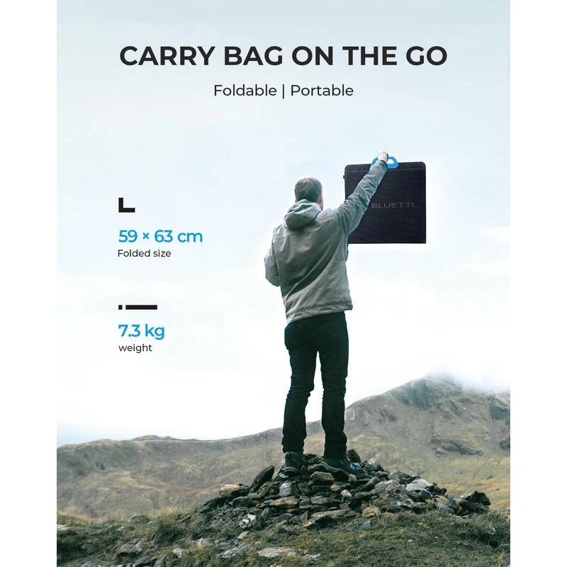 Panneau Solaire BLUETTI PV200 | 200 W 9 Panneau Solaire BLUETTI PV200 | 200 W – Image 7