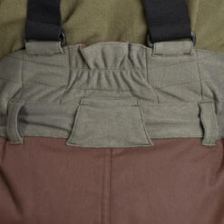PANTALON CHASSE A BRETELLES CHAUD -20°C VERT 100 -Plein Air Boutique pantalon chasse a bretelles chaud 20c vert 100 5